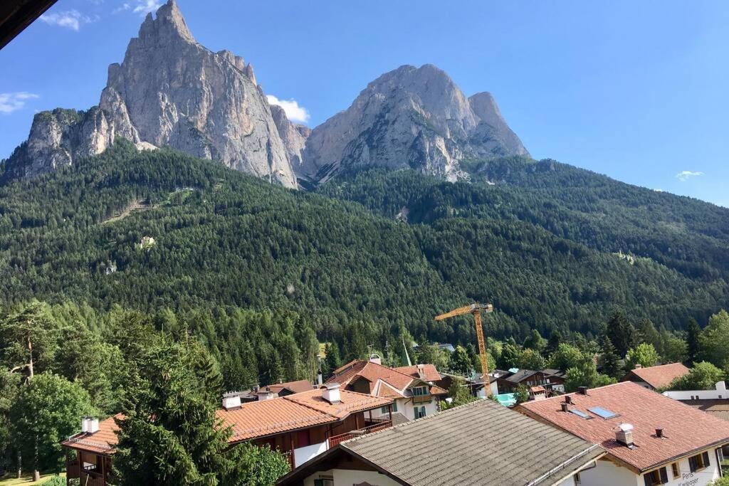Fantastico Monolocale In Siusi Sciliar Lägenhet Exteriör bild