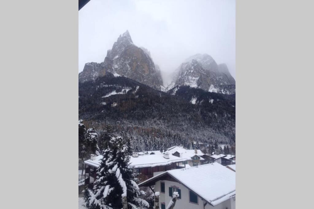 Fantastico Monolocale In Siusi Sciliar Lägenhet Exteriör bild
