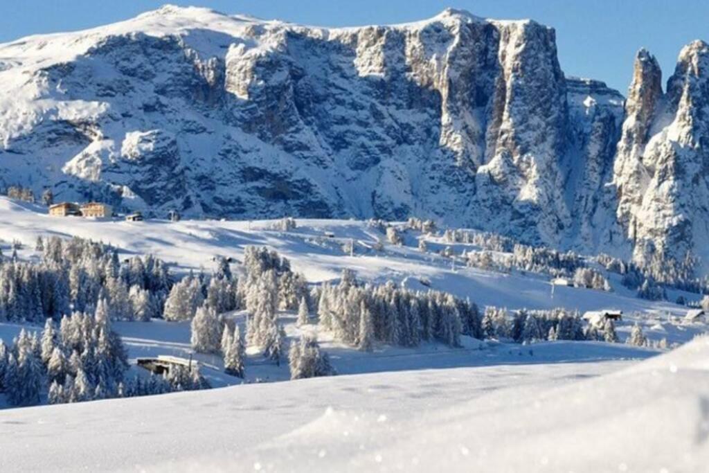 Fantastico Monolocale In Siusi Sciliar Lägenhet Exteriör bild